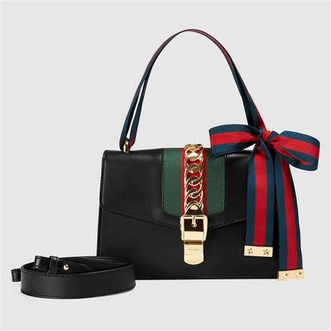 gucci side purse black|gucci over shoulder bag.